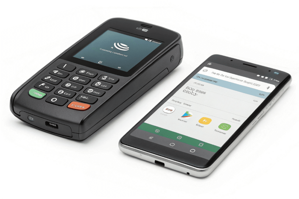 مقایسه دستگاه کارتخوان سیار اندرویدی و ساده